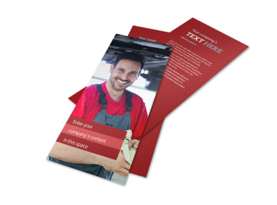 Oil Change Flyer Template 2 preview
