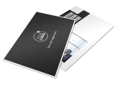 HR Services Postcard Template preview