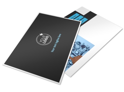 Social Media Marketing Postcard Template preview
