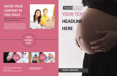 Pregnancy Counseling Brochure Template Preview 1