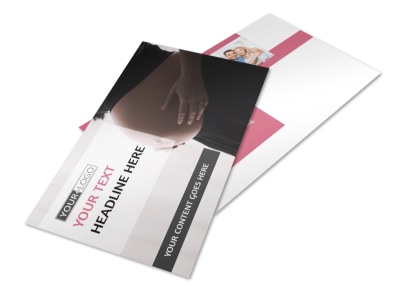Pregnancy Counseling Postcard Template 2 preview