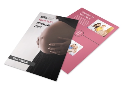Pregnancy Counseling Flyer Template 3 preview