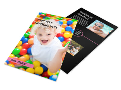 Childrens Activity Centers Flyer Template 3 preview