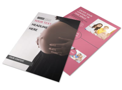 Pregnancy Counseling Flyer Template preview