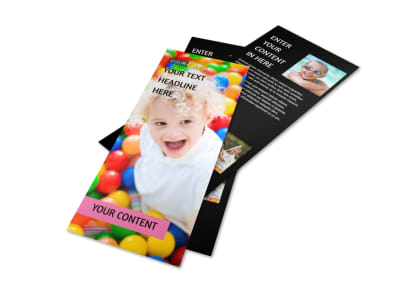 Childrens Activity Centers Flyer Template 2 preview