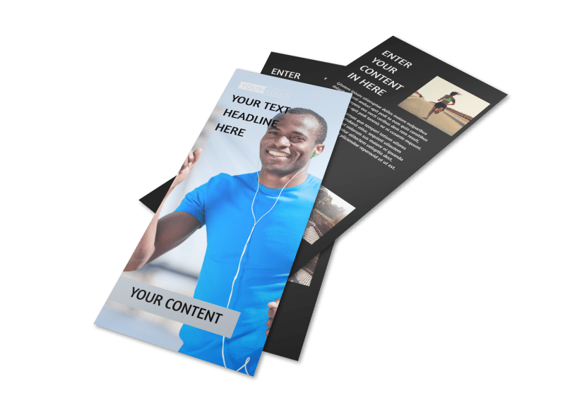 Running Clubs Flyer Template 2