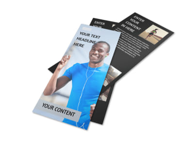Running Clubs Flyer Template 2 preview