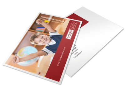 Catholic School Postcard Template 2 preview