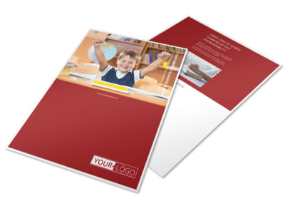 Catholic School Flyer Template preview