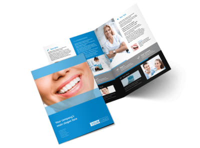 Best Smile Dental Care Bi-Fold Brochure Template 2 preview