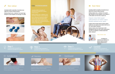 Physiotherapy Brochure Template Preview 2