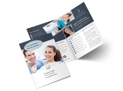 Family Dentistry Bi-Fold Brochure Template 2 preview