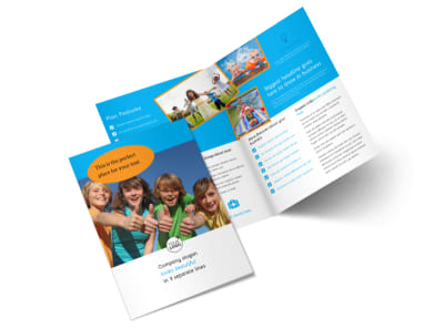 Summer Camps Bi-Fold Brochure Template 2 preview
