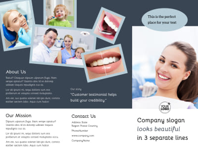 Family Dentistry Tri Fold