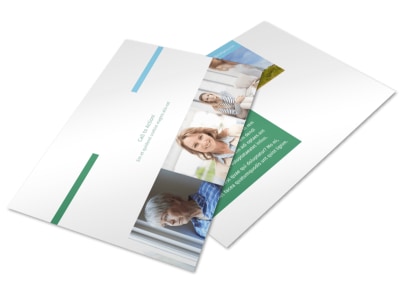 Depression Counseling Postcard Template 2 preview