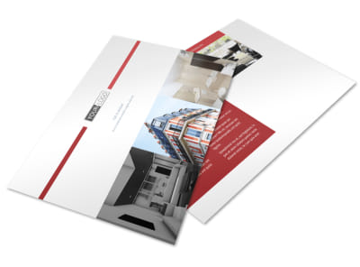 Upscale Apartments Postcard Template preview