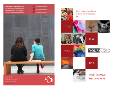 Art & Design School Brochure Template Preview 1