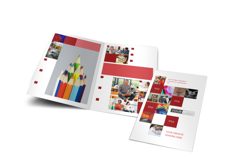 Art & Design School Brochure Template Preview 1