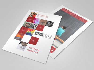 Art & Design School Flyer Template preview
