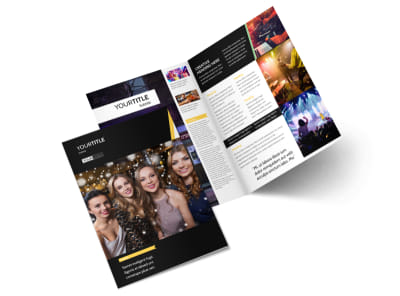 Night Club & Lounge Bi-Fold Brochure Template 2 preview