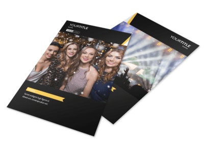 Night Club & Lounge Flyer Template 3 preview