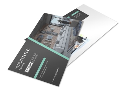 Furniture Store Postcard Template preview