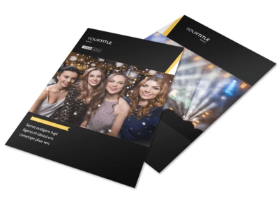 Night Club & Lounge Flyer Template preview