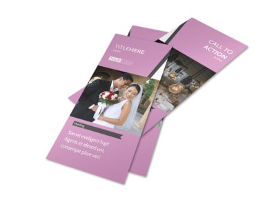 Wedding Service Venue Flyer Template 2 preview