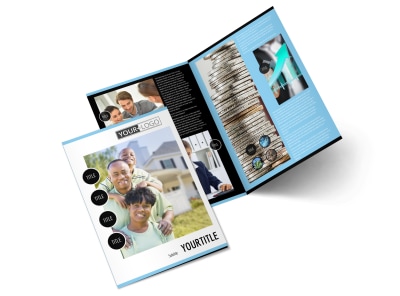 Financial Planner & Consultant Bi-Fold Brochure Template 2 preview