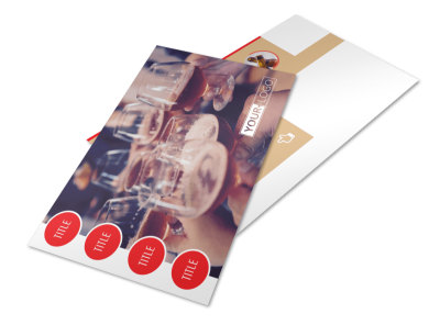 Surprise Office Party Postcard Template 2 preview