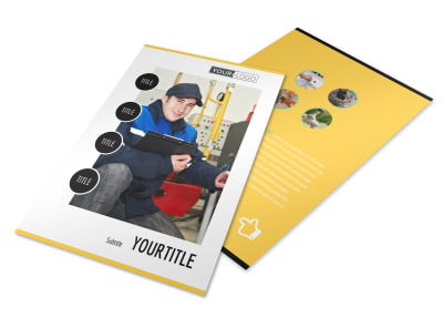 Plumbing Services Flyer Template 3 preview