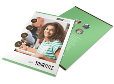 Tutoring Center Flyer Template preview