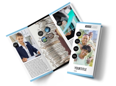 Financial Planner & Consultant Brochure Template preview