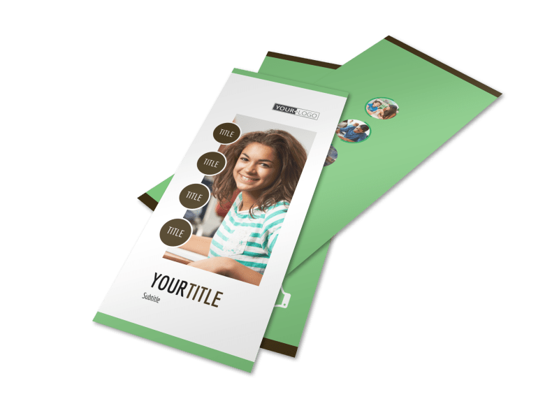 Tutoring Center Flyer Template 2