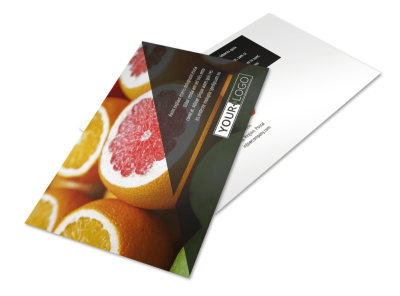 Farmers Market Postcard Template 2 preview