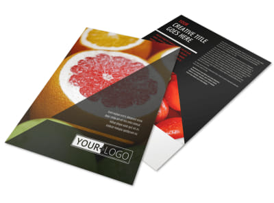 Farmers Market Flyer Template preview