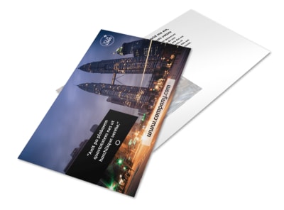 Architecture & Design Postcard Template 2 preview