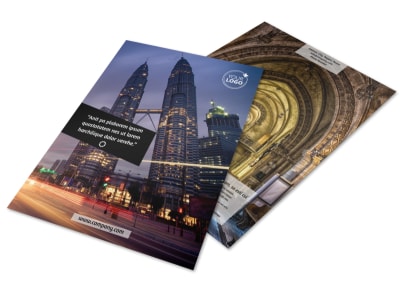 Architecture & Design Flyer Template preview