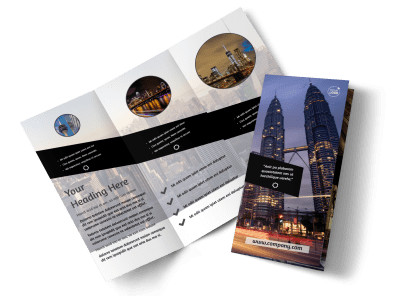 Architecture & Design Tri-Fold Brochure Template