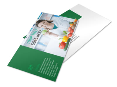 Nutritionist & Dietician Postcard Template 2 preview