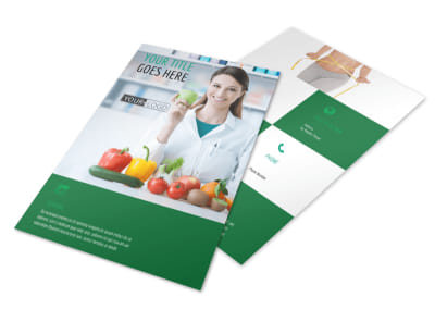 Nutritionist & Dietician Flyer Template 3 preview