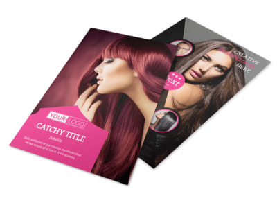 Stylish Hair Salon Flyer Template 3 preview
