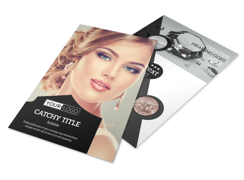 Jewelry Store Flyer Template Preview 1