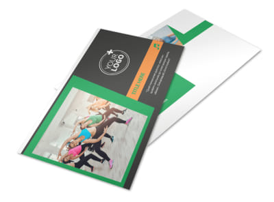 Strength Training Postcard Template 2 preview