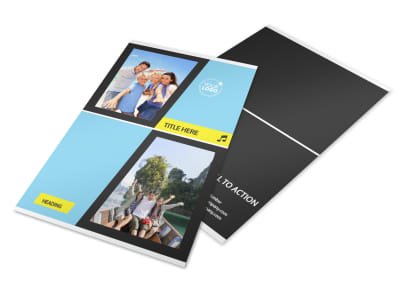 Family Travel Agency Flyer Template 3 preview