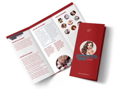 Main Natural Day Spa & Massage Tri Fold   Image