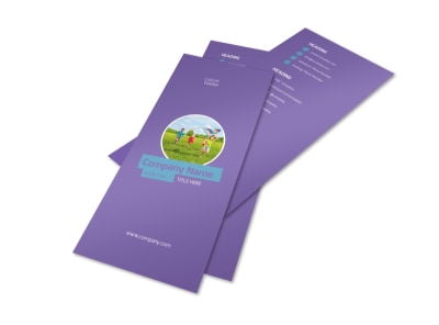 Party Activities Flyer Template 2 preview