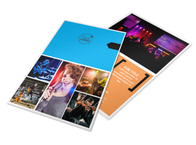 Music Band Info Flyer Template 3 preview