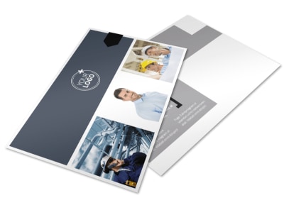 Top Engineering Consultants Postcard Template preview