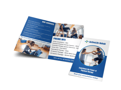 Physical Therapy Brochures Template Preview